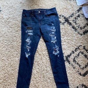 American eagle skinny super stretch- size 12 long